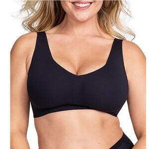 Honeylove V-Neck Bra Black Womens 2XL